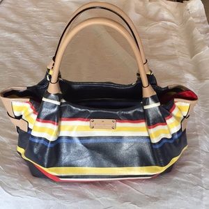 Kate Spade “Stevie” Striped Bag